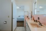 Jack N Jill bathroom shared between 1st and 2nd bedrooms upstairs